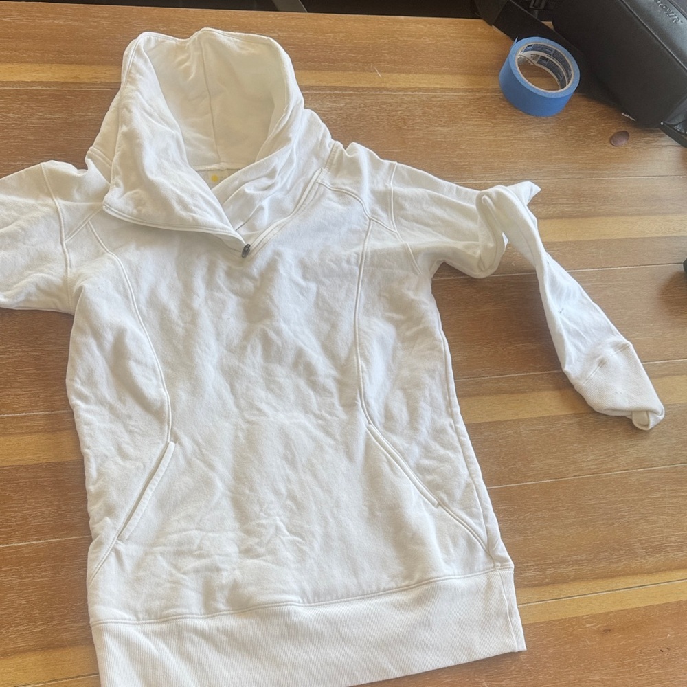 Zella White Pullover Hoodie
